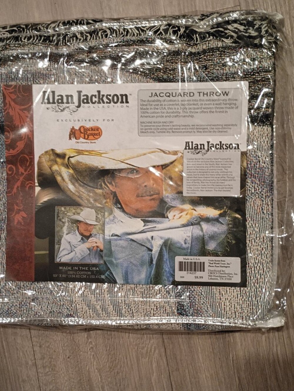 Alan Jackson throw